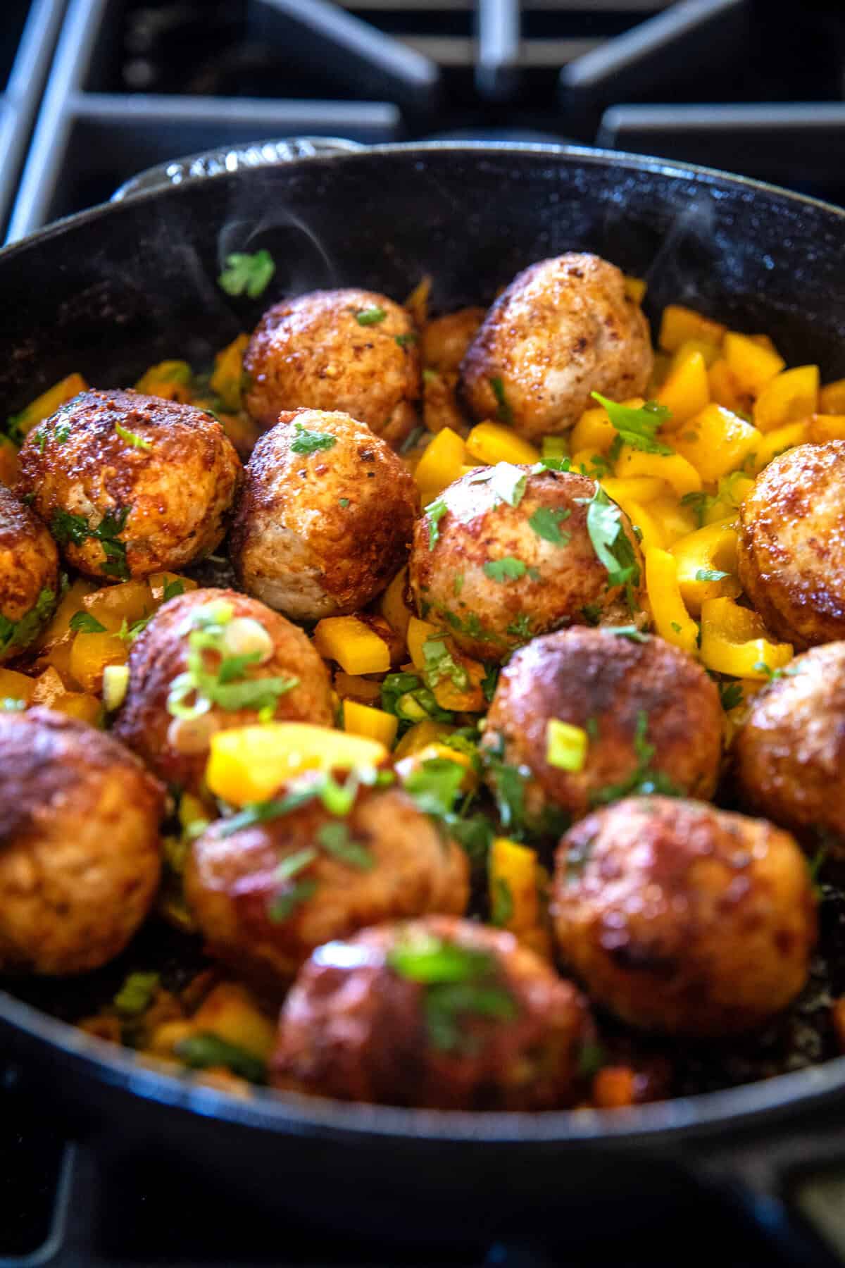 Thai Turkey Meatballs | halfhalfbakedharvest.com
