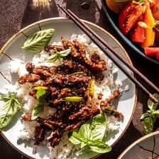 20 Minute Crispy Mongolian Beef | halfbakedharvest.com