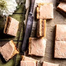 Frosted Brown Sugar Pop Tart Bars | halfbakedharvest.com