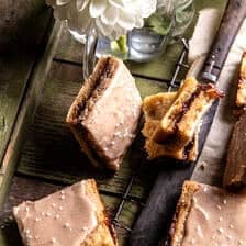 Frosted Brown Sugar Pop Tart Bars | halfbakedharvest.com