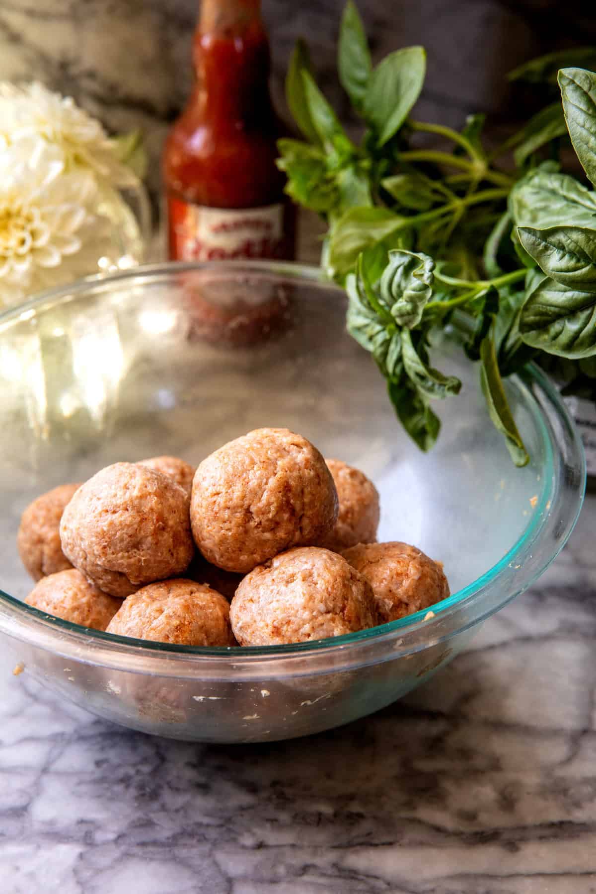 Crockpot Creamy Buffalo Chicken Meatballs | halfbakedharvest.com