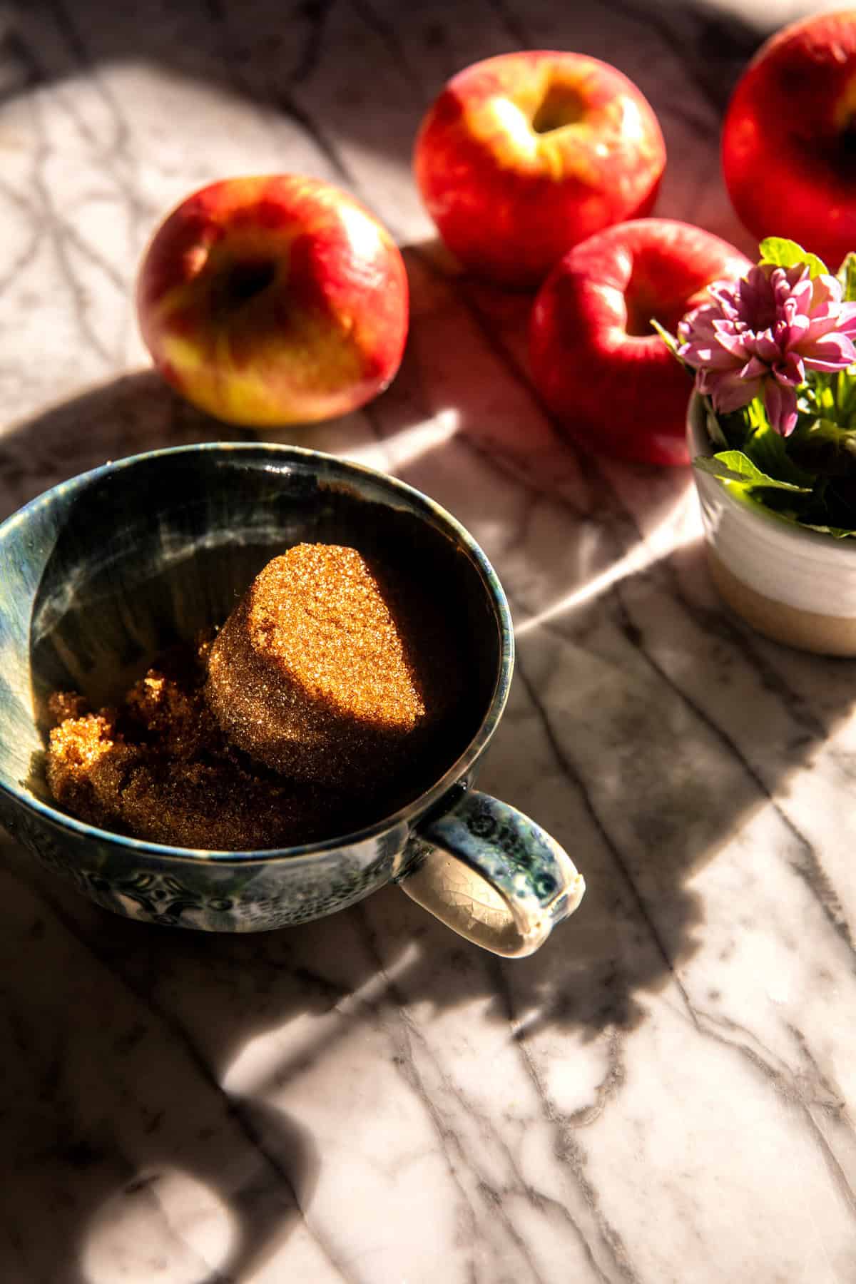 Glazed Honeycrisp Apple Fritter Cake | halfbakedharvest.com