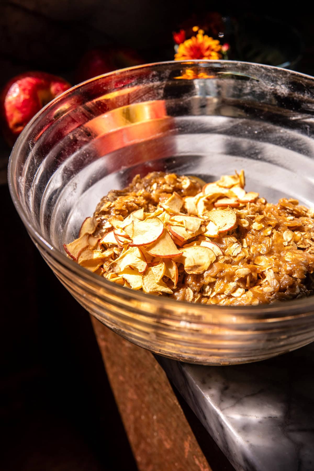 Iced Apple Cider Caramel Oatmeal Cookies | halfbakedharvest.com