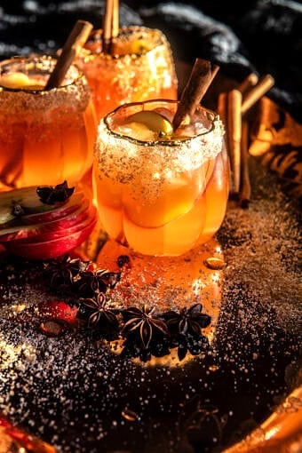 Autumn Aperol Apple Cider Margarita | halfbakedharvest.com