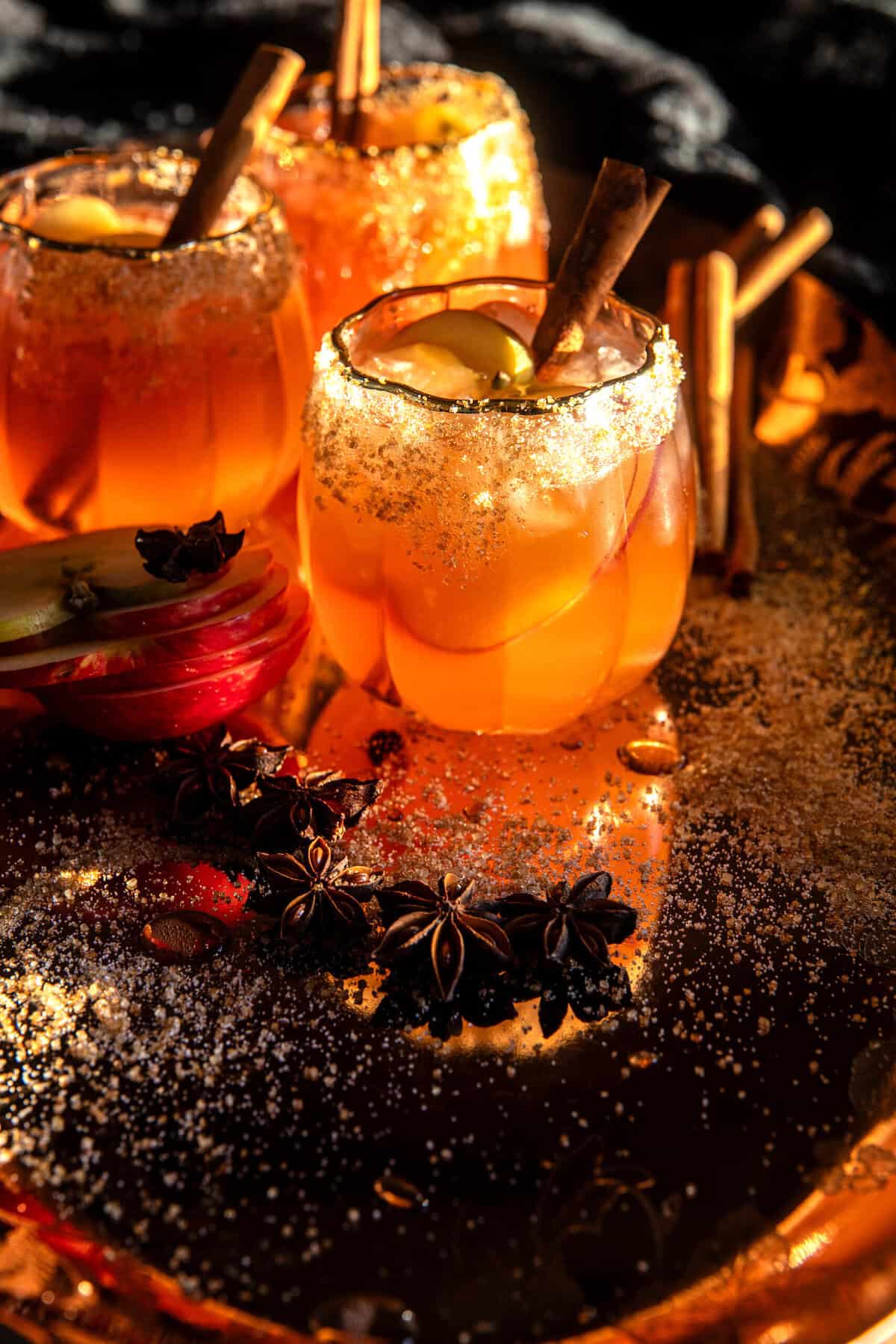 Autumn Aperol Apple Cider Margarita | halfbakedharvest.com