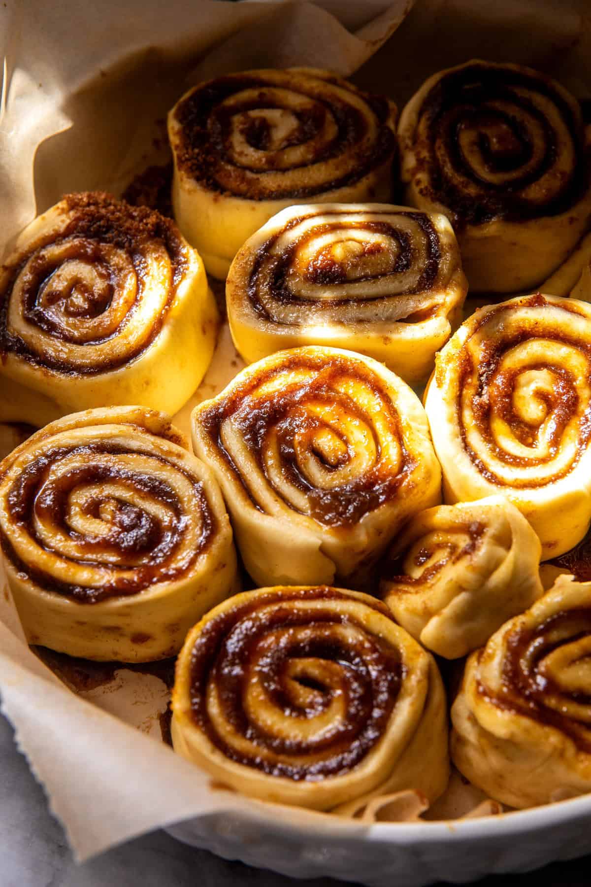Pumpkin Butter Cinnamon Rolls with Coffee Icing | halfbakedharvest.com