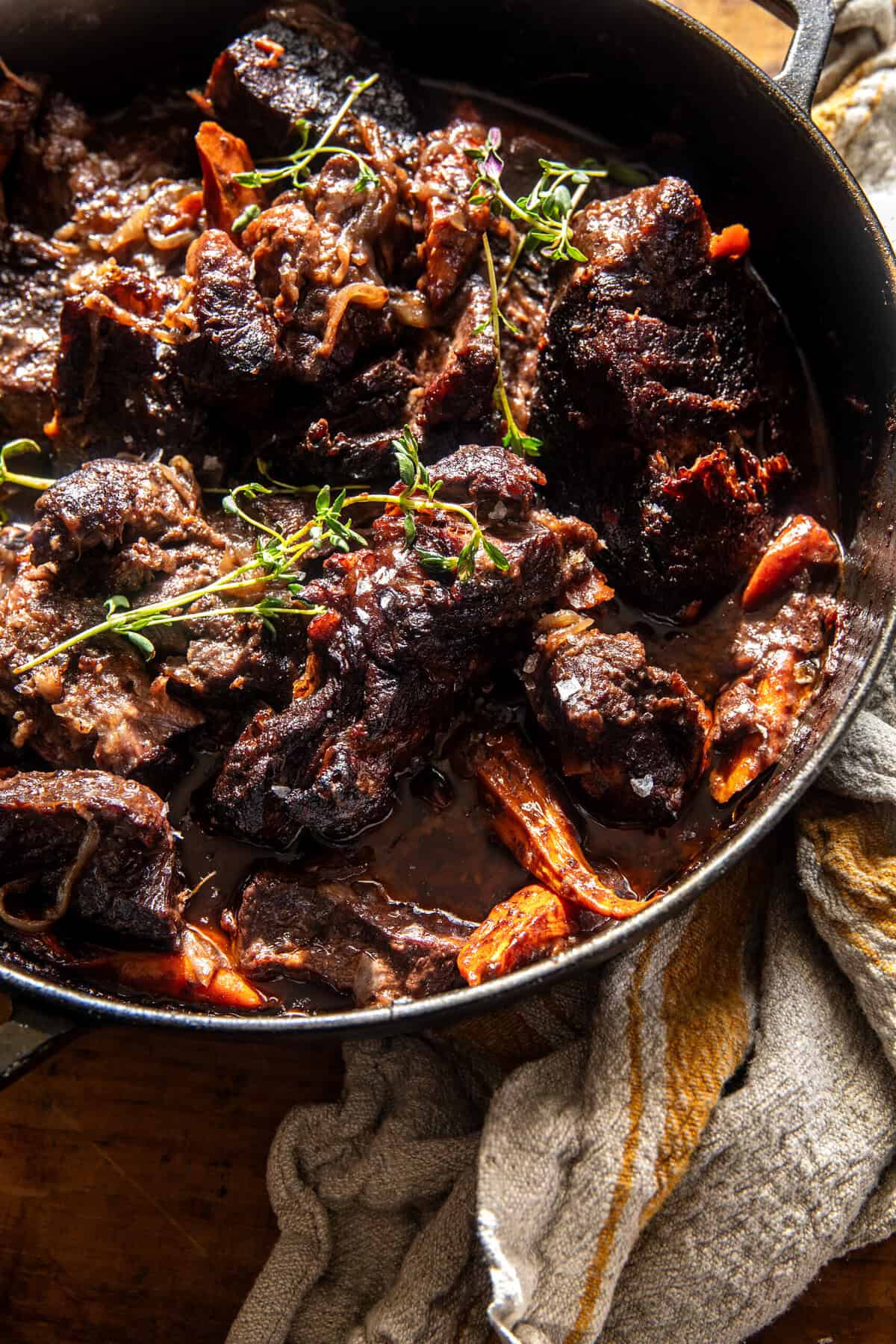 Red Wine Braised Pot Roast | halfbakedharvest.com