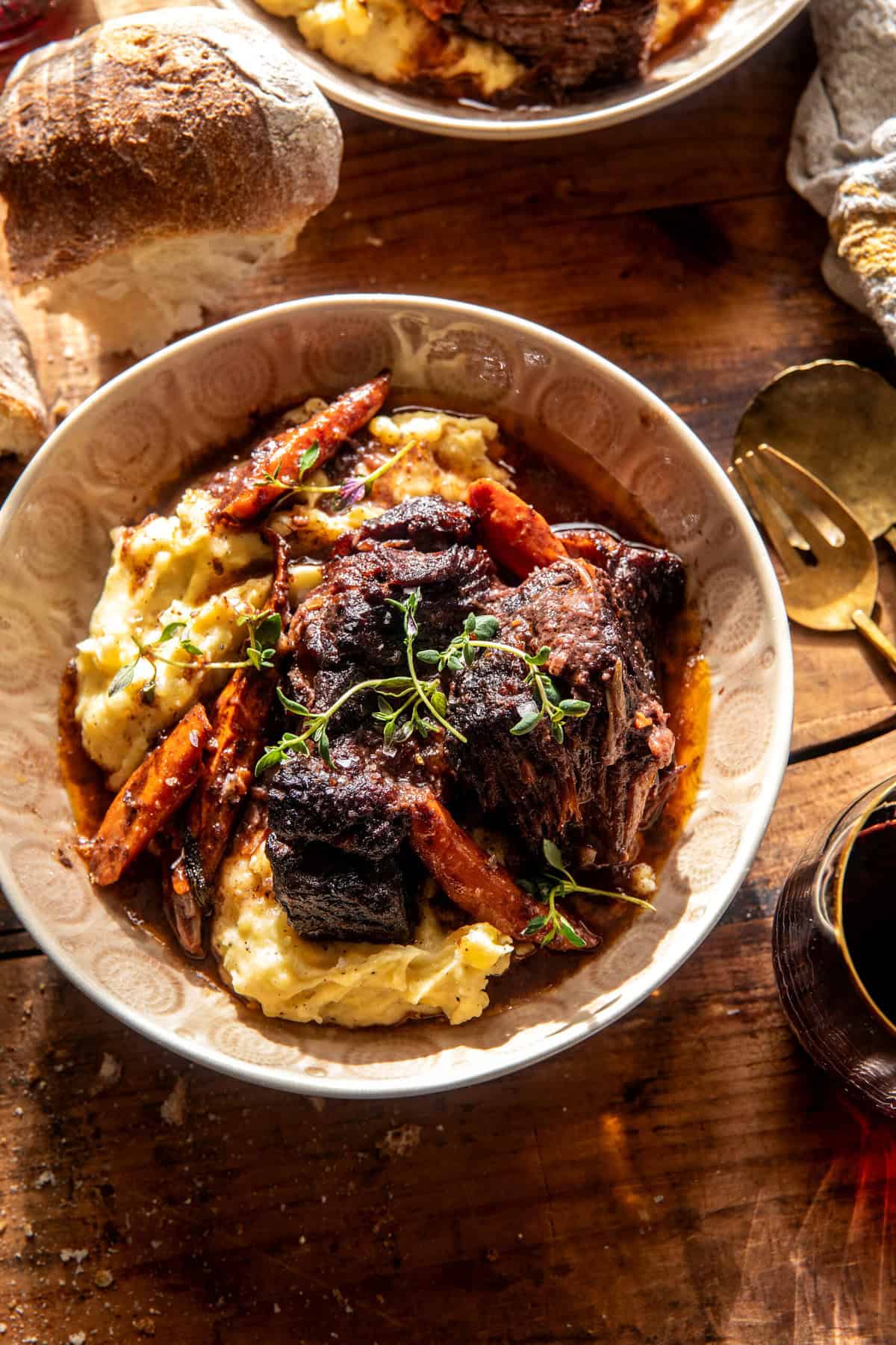 Red Wine Braised Pot Roast | halfbakedharvest.com