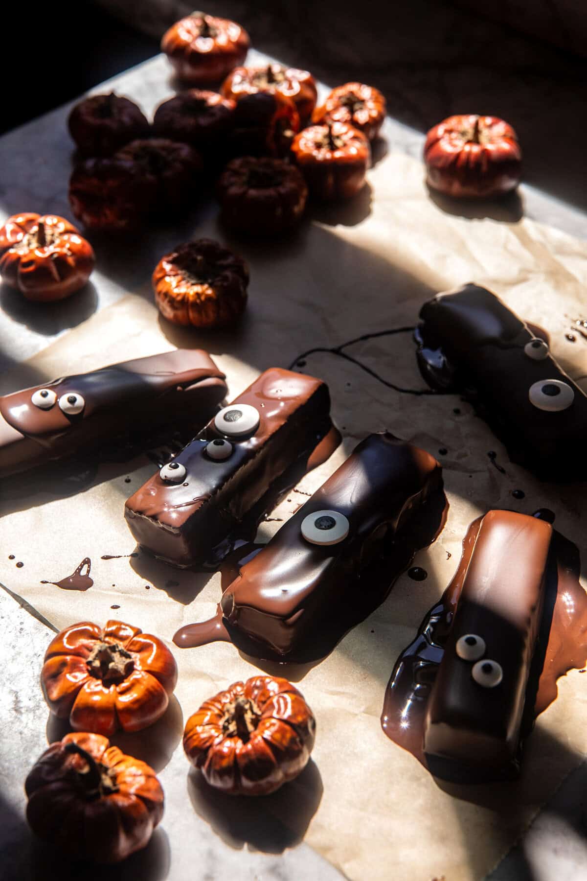 Spooky Homemade Twix Bars | halfbakedharvest.com