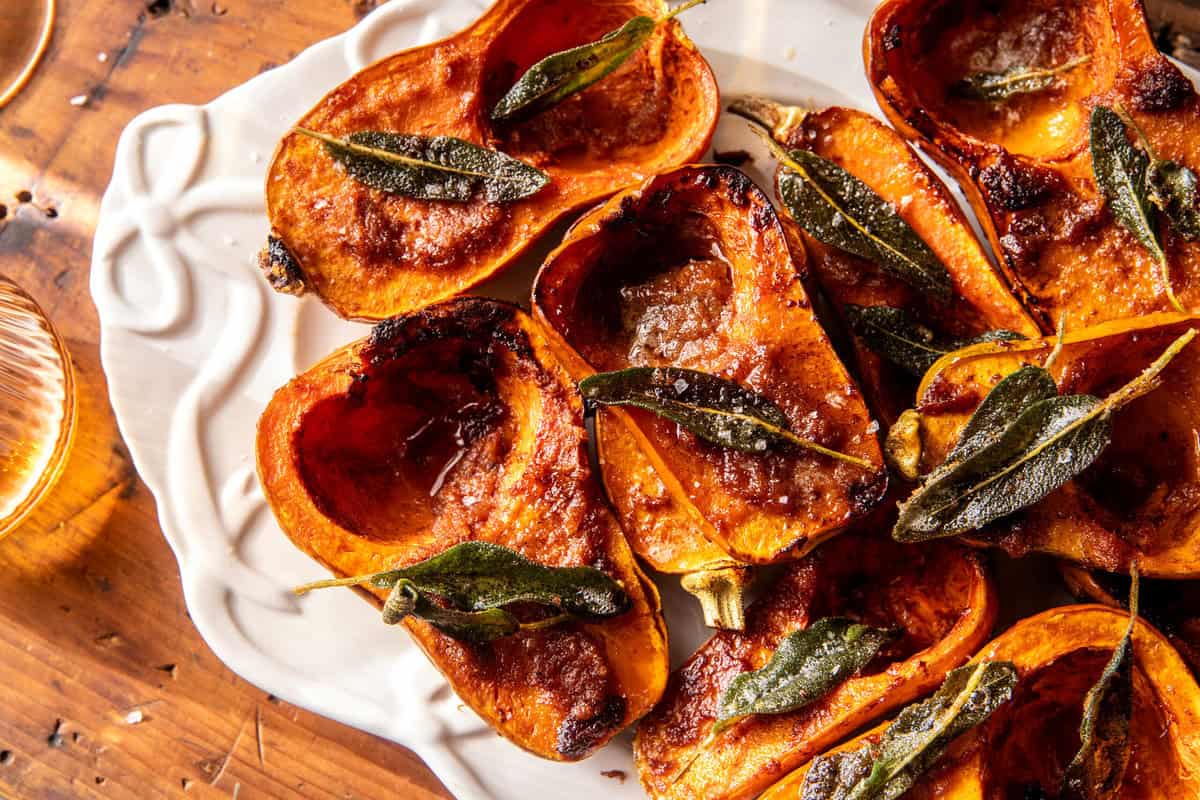 Brown Sugar Roasted Honeynut Squash | halfbakedharvest.com