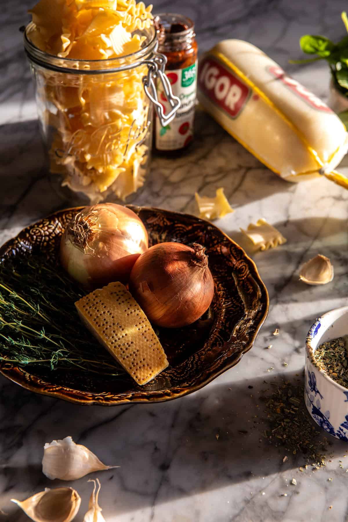 Crockpot Creamy Sun-Dried Tomato Lasagna Soup | halfbakedharvest.com