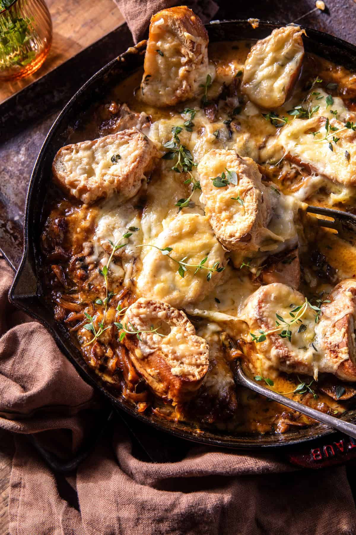 French Onion Smothered Chicken | halfbakedharvest.com