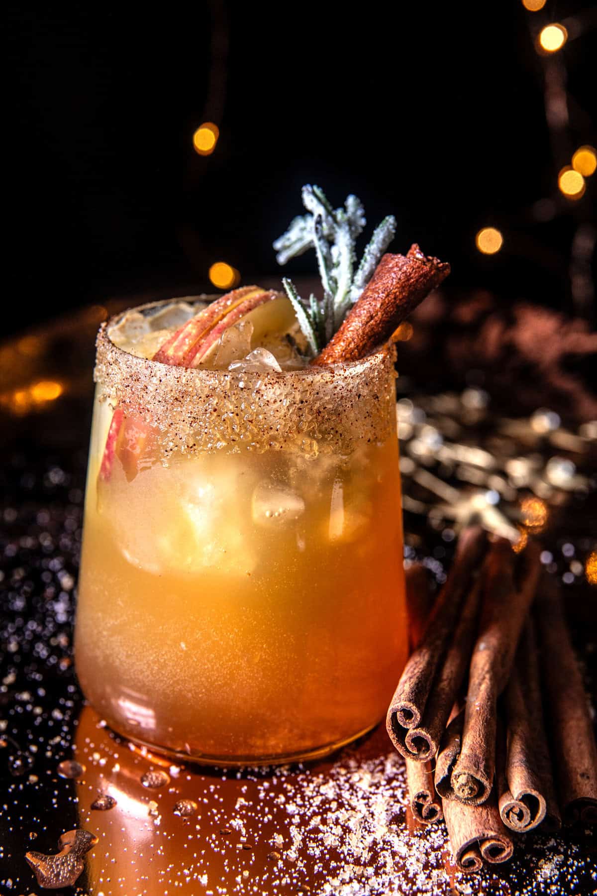 Smoky Apple Cider Paloma | halfbakedharvest.com