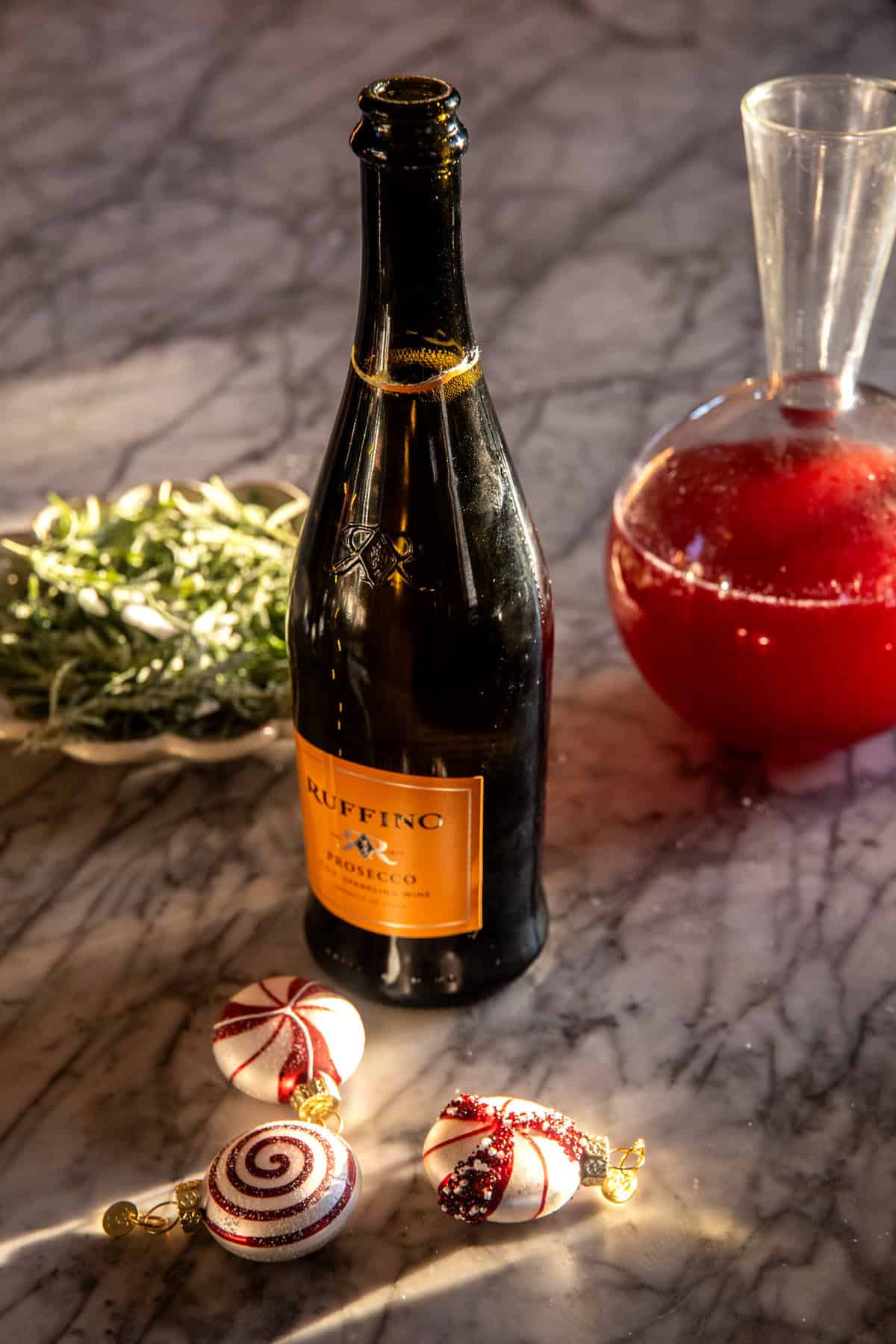 Sparkling Mistletoe Cosmo | halfbakedharvest.com