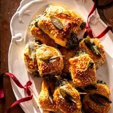 Spinach and Artichoke Dip Rolls | halfbakedharvest.com