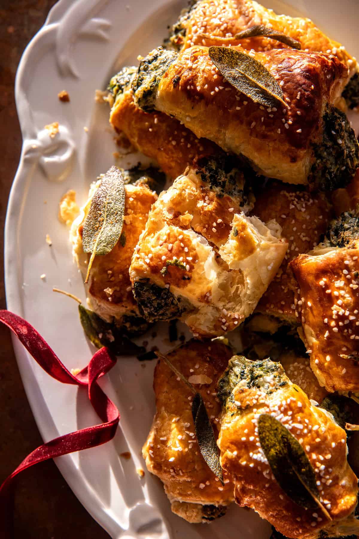 Spinach and Artichoke Dip Rolls | halfbakedharvest.com