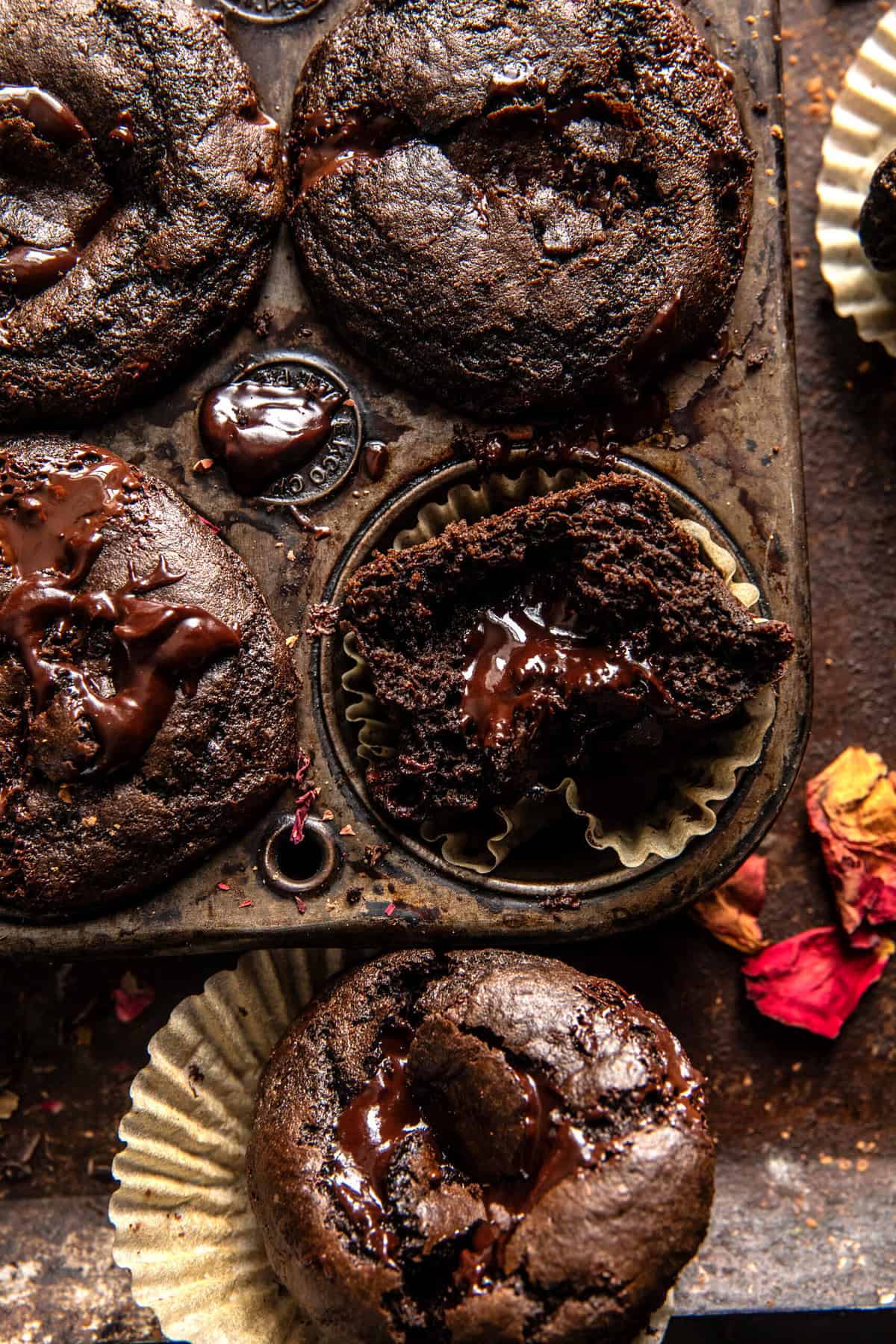 Double Chocolate Muffins | halfbakedharvest.com