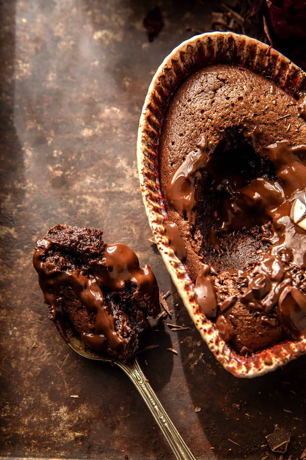 Easy Chocolate Pudding Cakes | halfbakedharvest.com