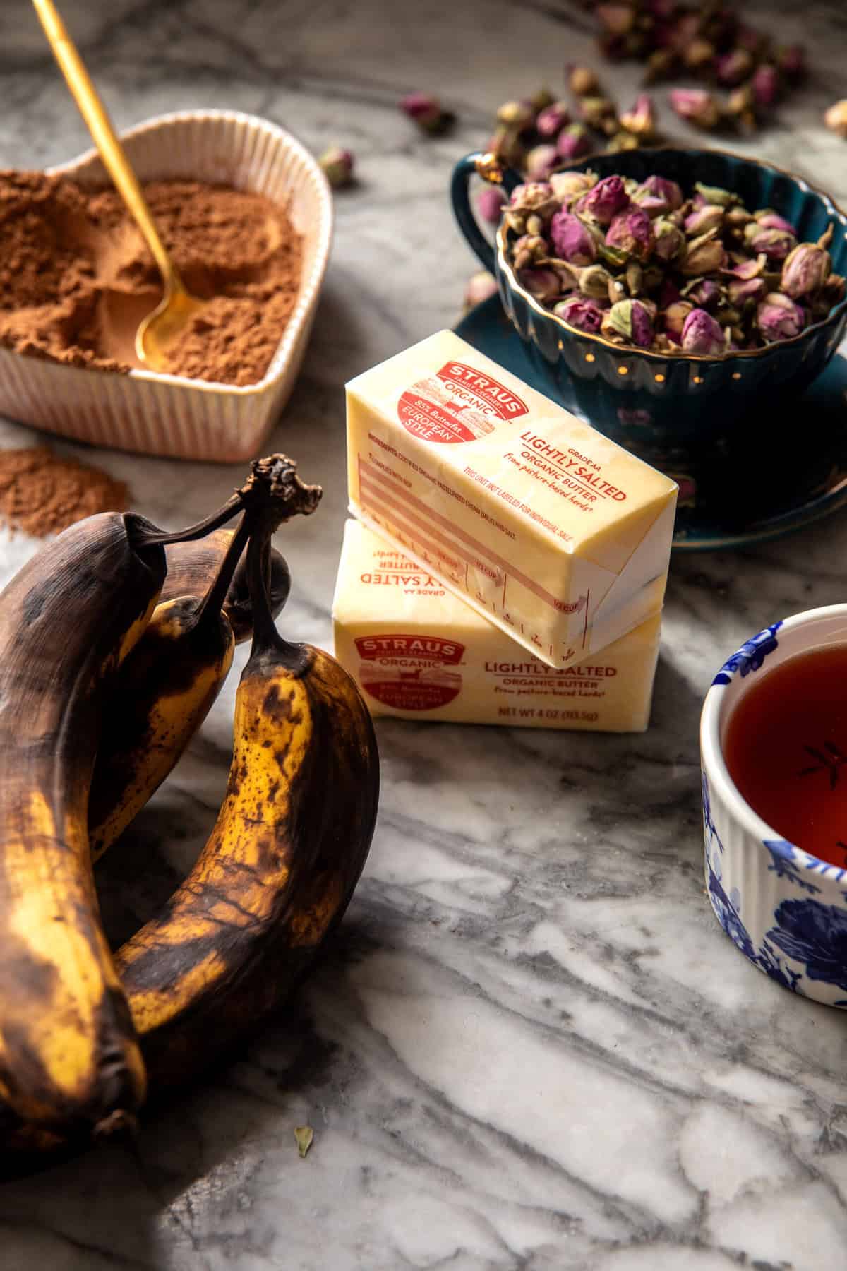 Brown Butter Banana Cake with Chocolate Caramel Frosting | halfbakedharvest.com