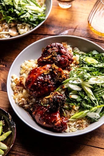 Crockpot Honey Garlic Chicken | halfbakedharvest.com