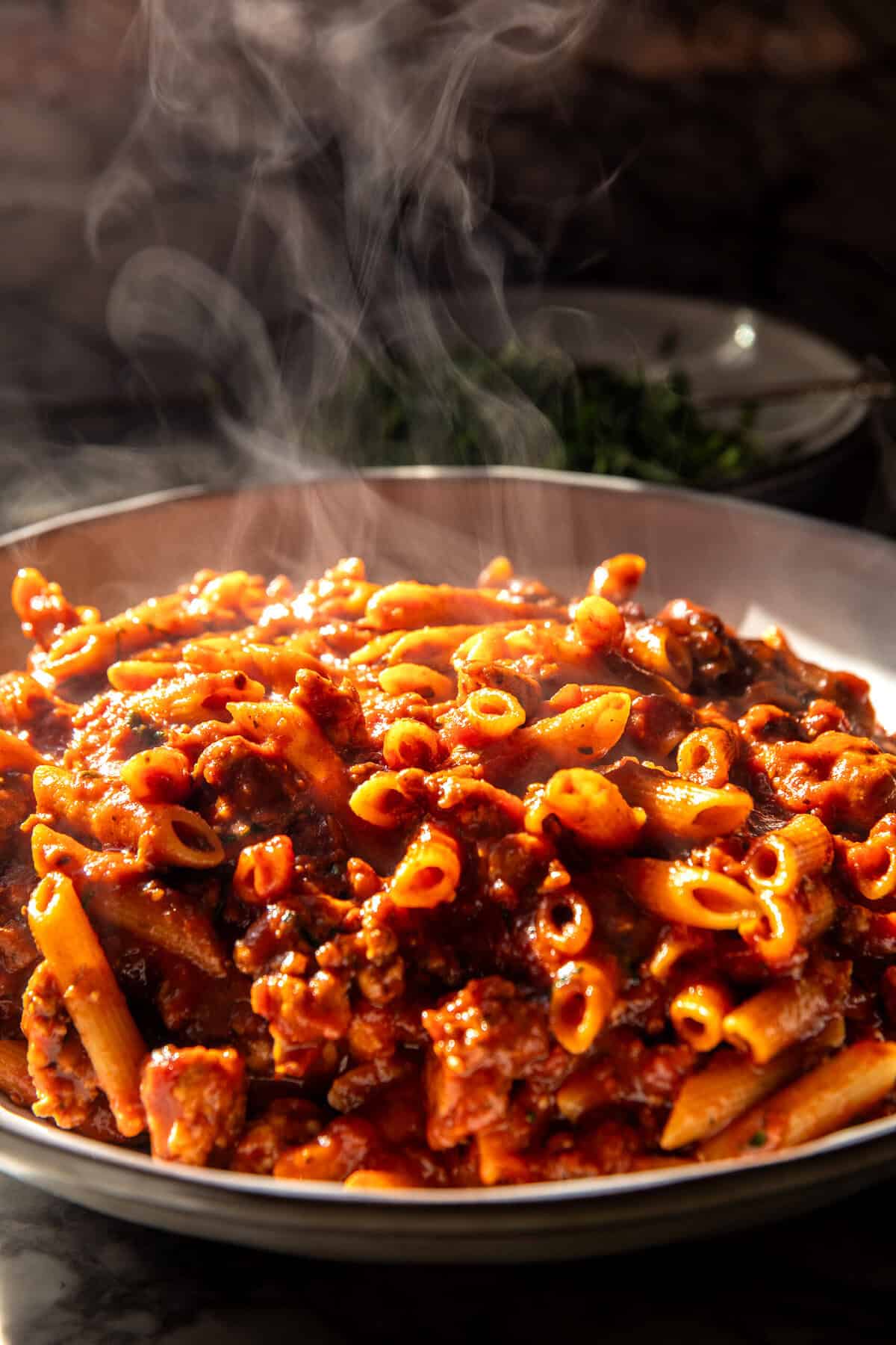 Easy One Pot Spicy Tomato Basil Pesto Pasta | halfbakedharvest.com