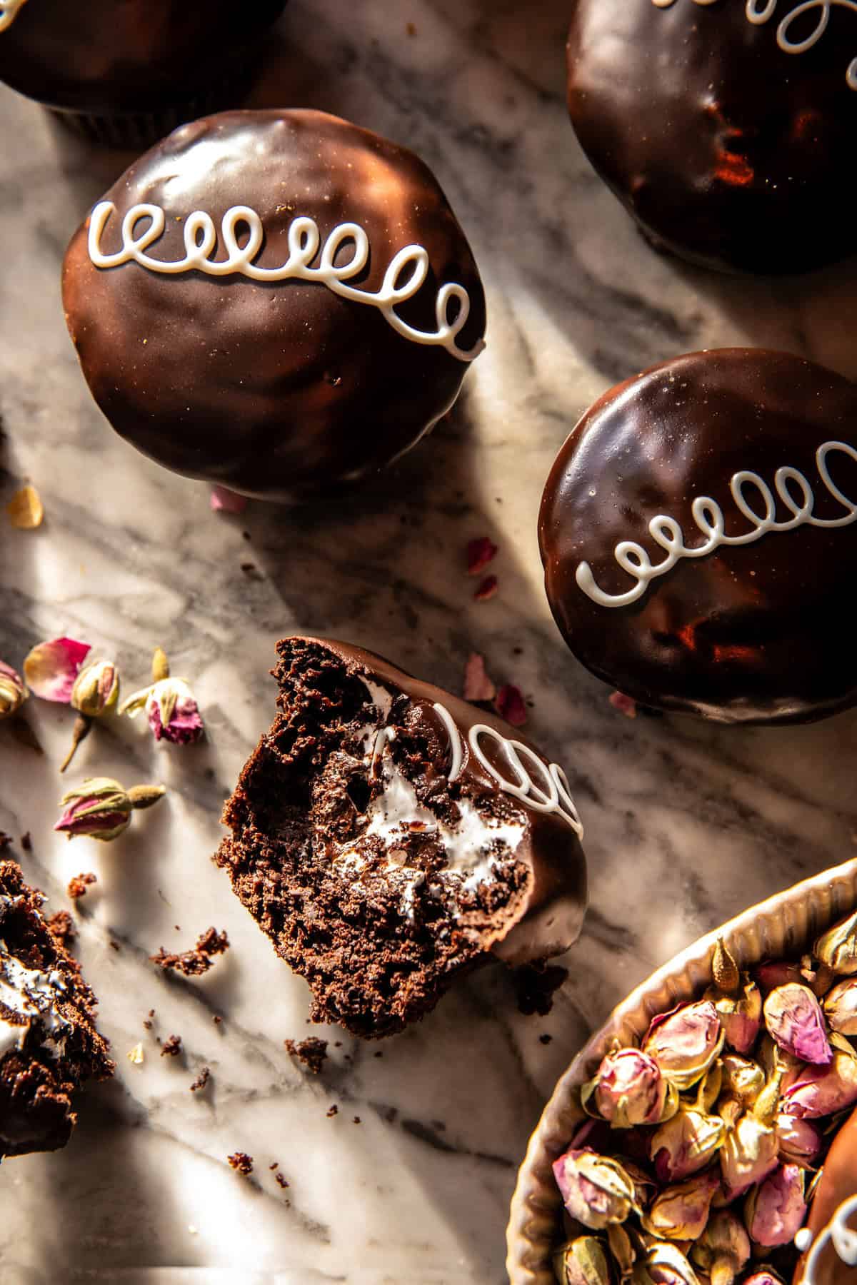 Homemade Hostess Cupcakes | halfbakedharvest.com