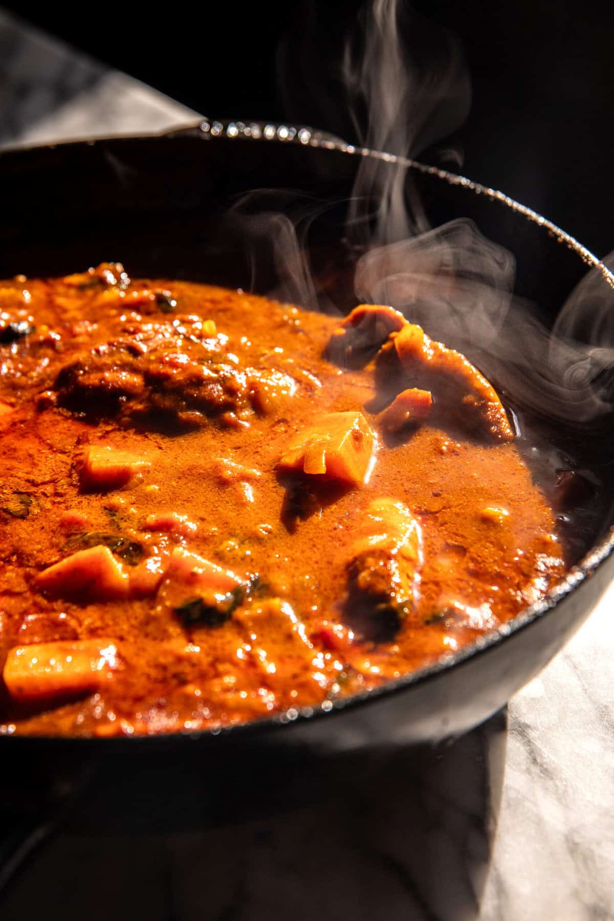 Quick Saucy Coconut Curry Chicken | halfbakedharvest.com