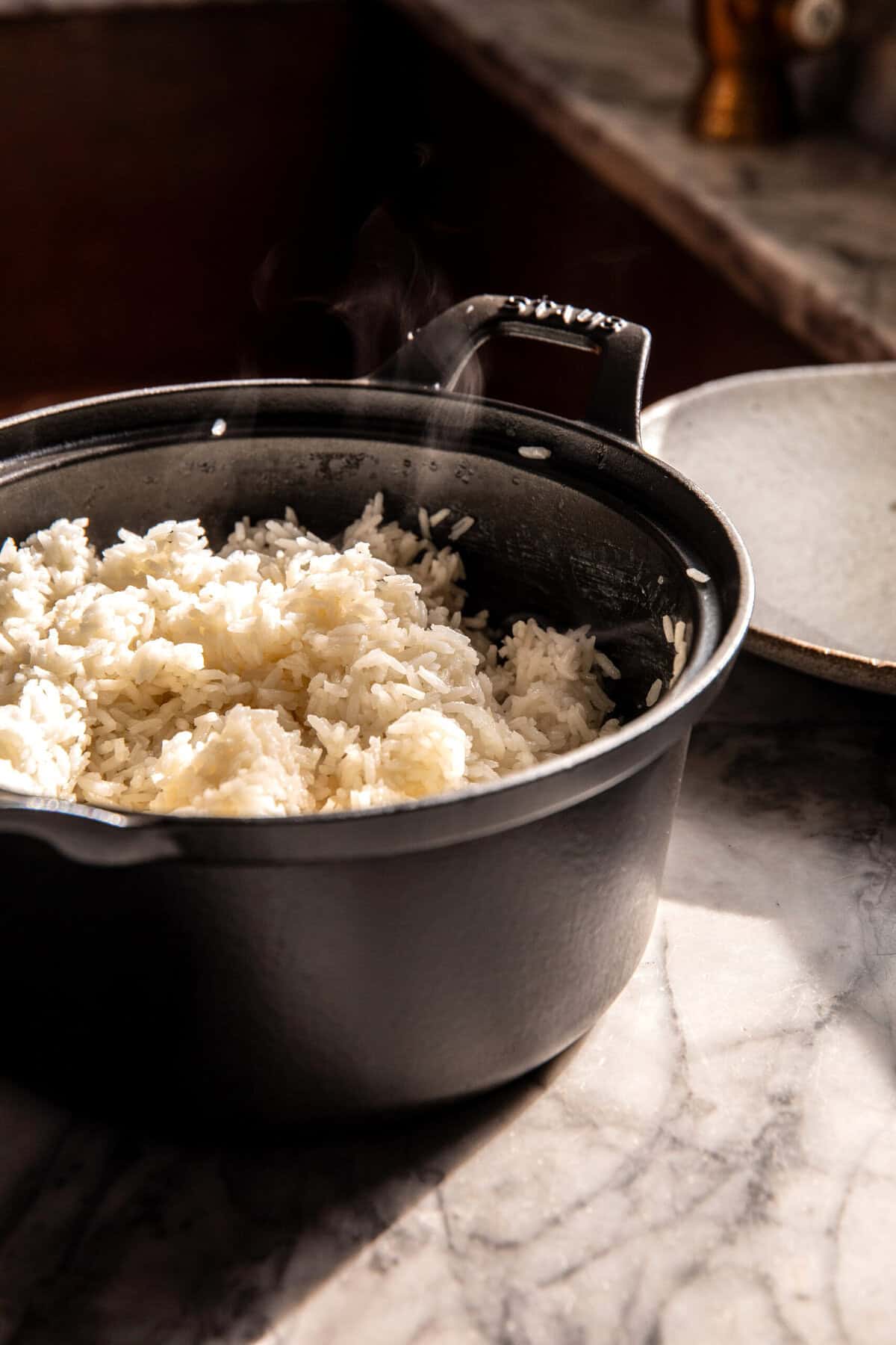 30 Minute Chili Honey Garlic Salmon Bowls | halfbakedharvets.com