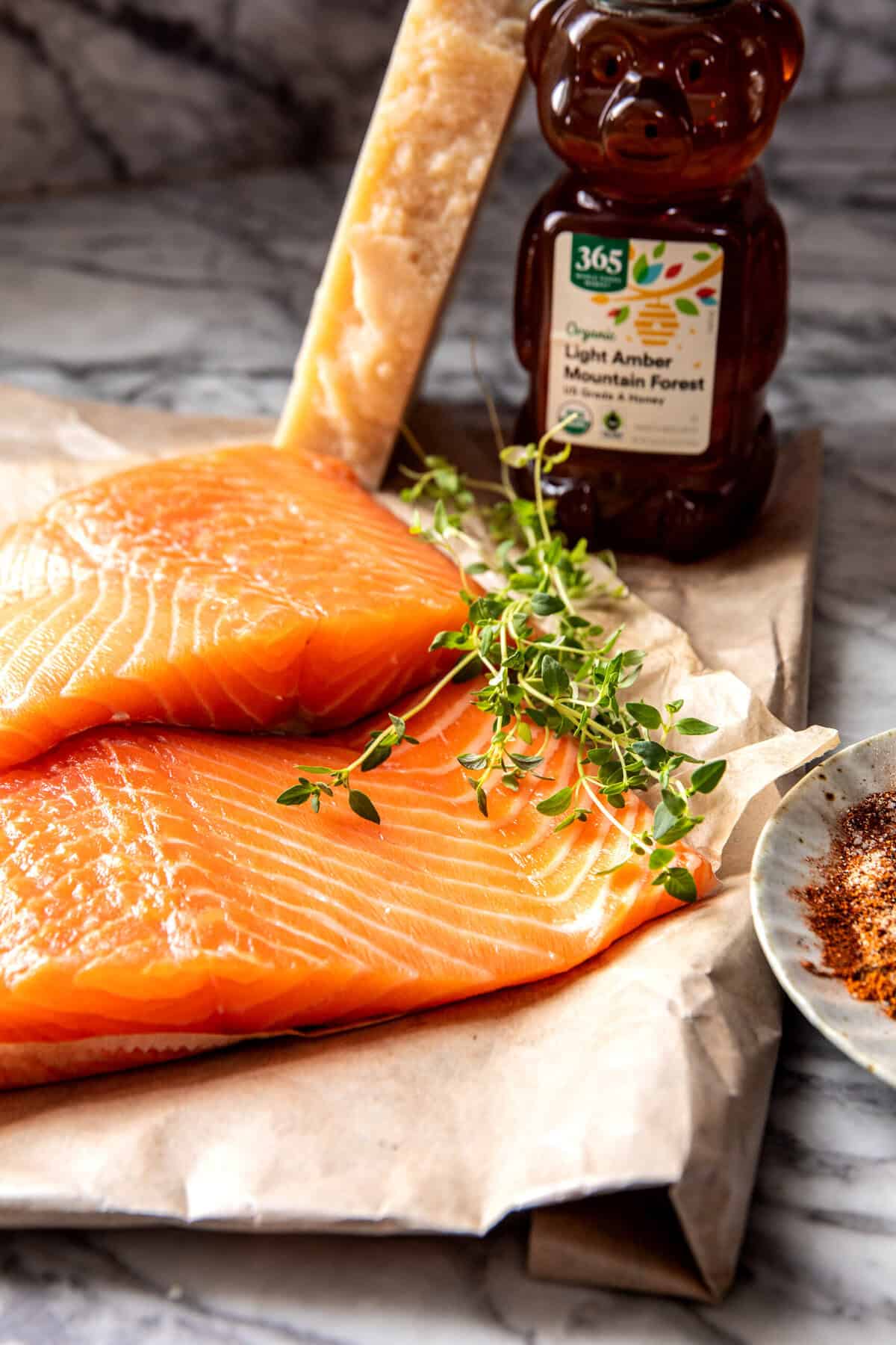 Crispy Hot Honey Salmon Tenders | halfbakedharvest.com