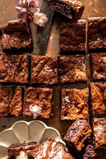 Fudgy, Crinkly, Brown Butter Brownies | halfbakedharvest.com