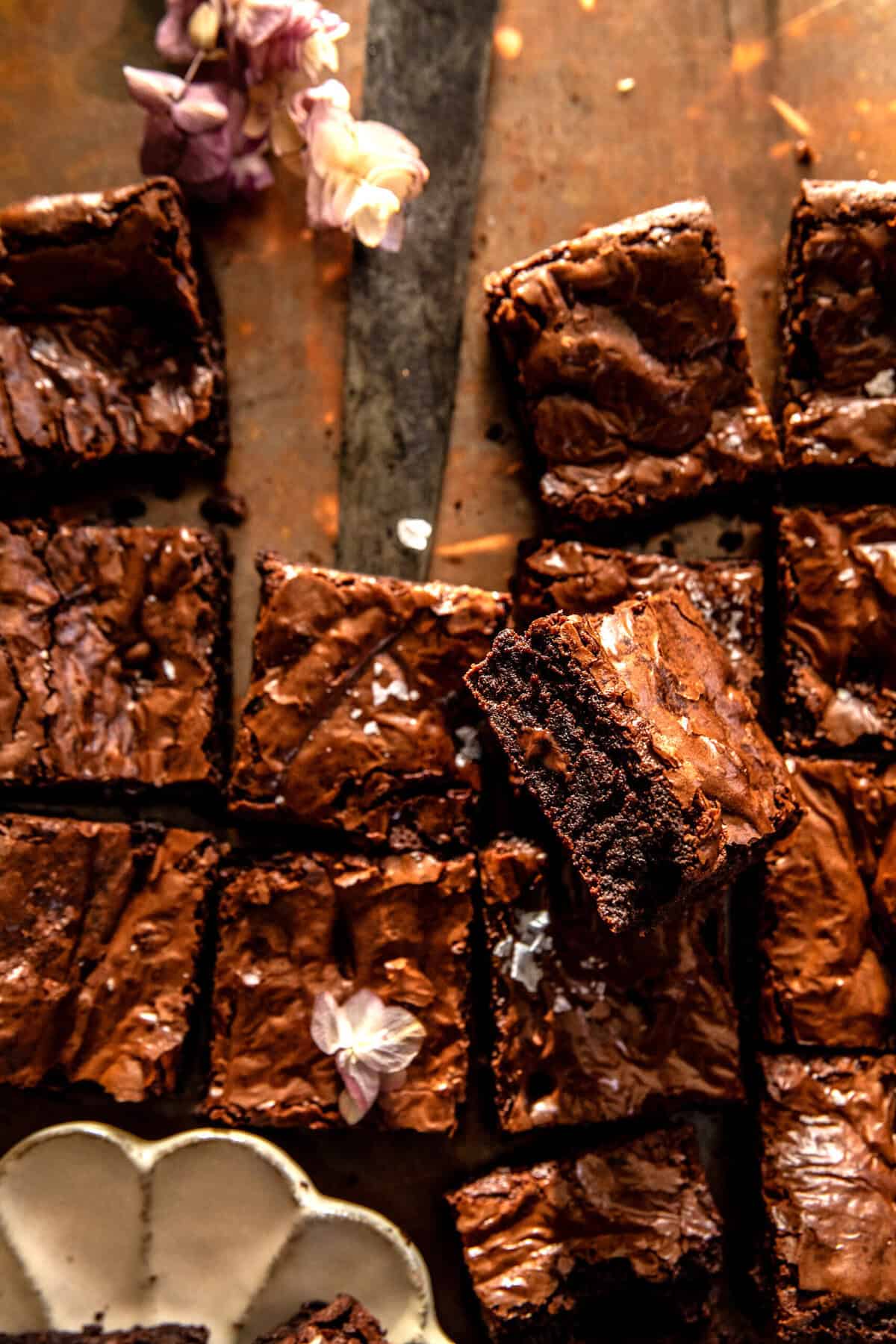 Fudgy, Crinkly, Brown Butter Brownies | halfbakedharvest.com