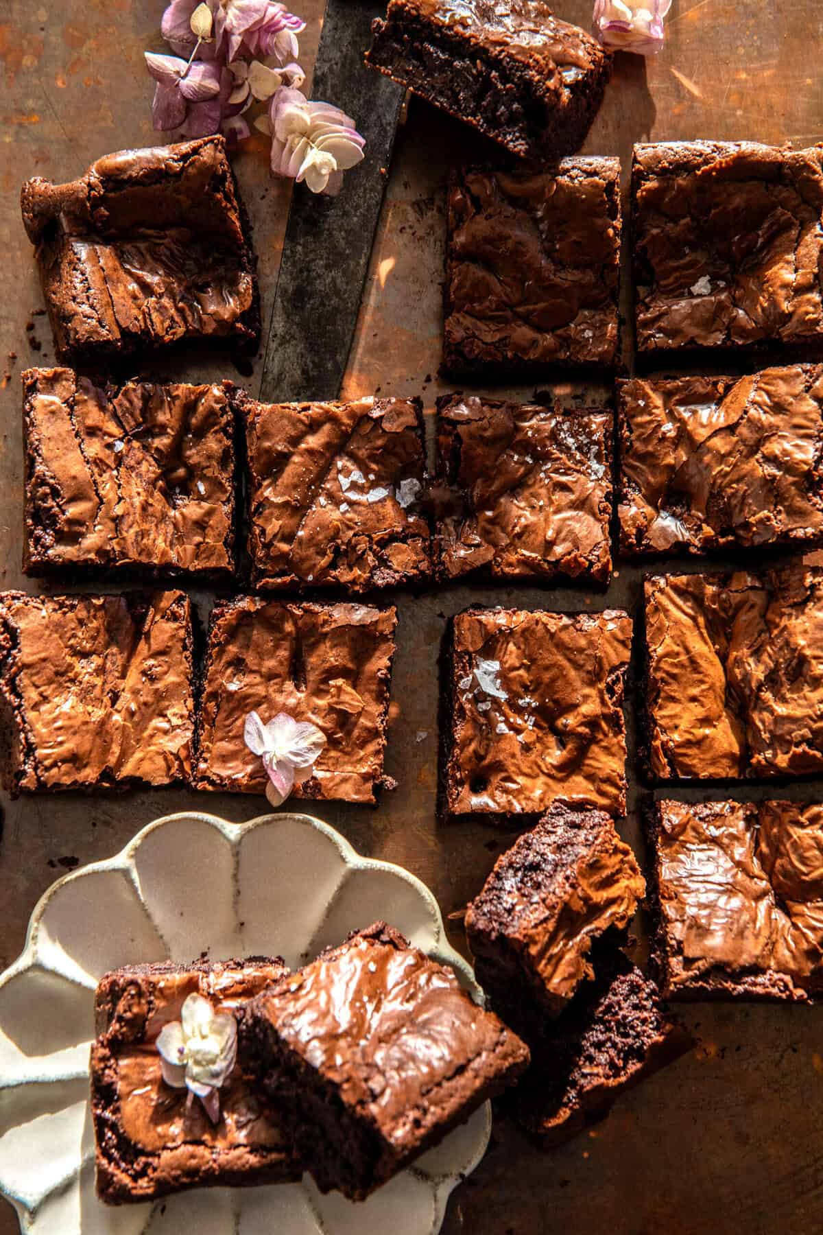 Fudgy, Crinkly, Brown Butter Brownies | halfbakedharvest.com