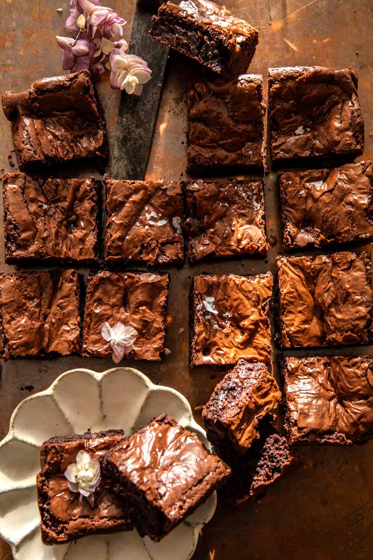 Fudgy, Crinkly, Brown Butter Brownies | halfbakedharvest.com