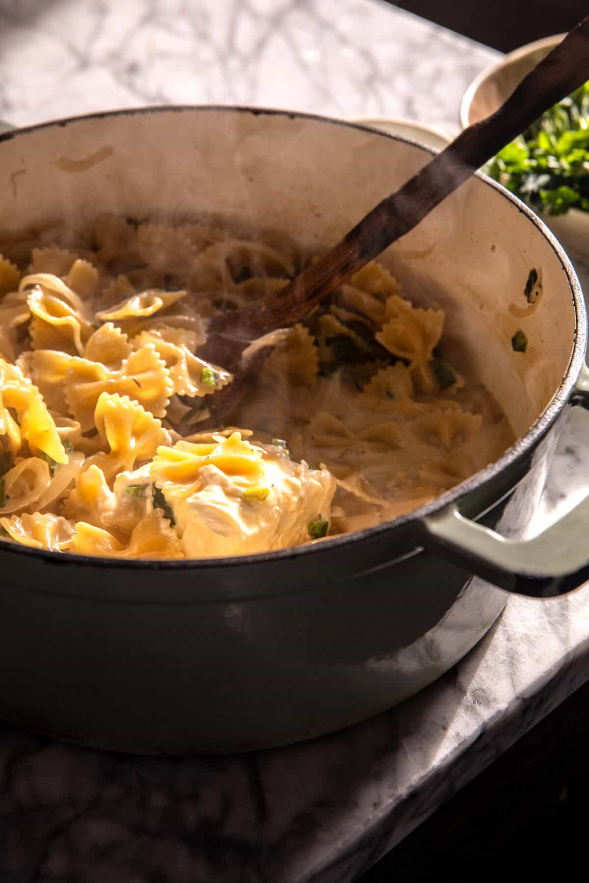 One Pot Cajun Ranch Chicken Pasta | halfbakedharvest.com