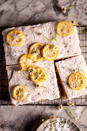 Easy Lemon Fritter Cake | halfbakedharvest.com