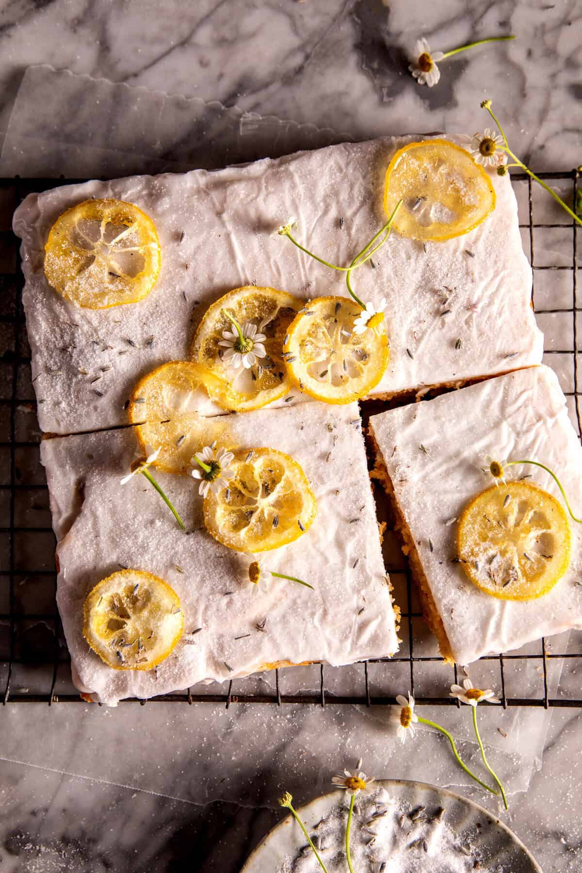 Easy Lemon Fritter Cake | halfbakedharvest.com