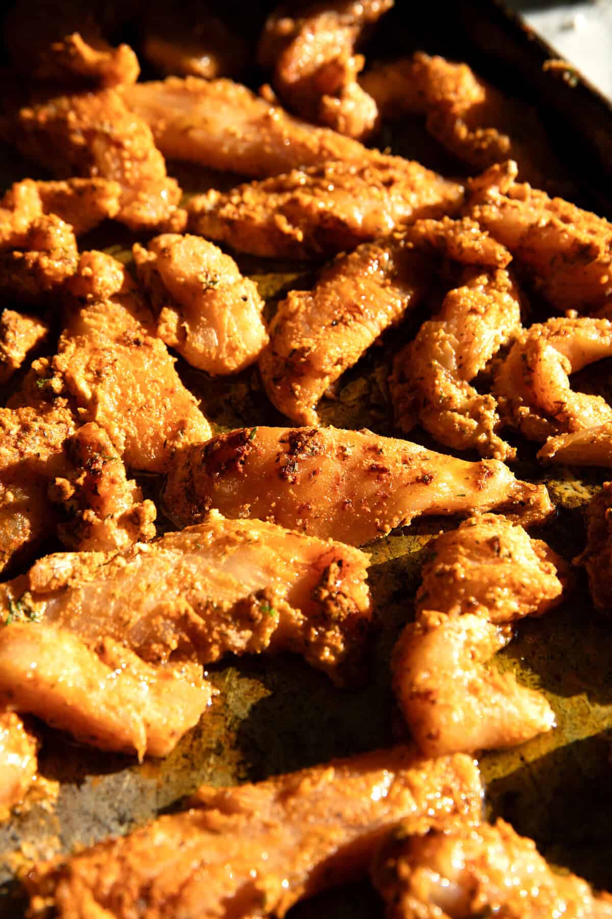 Sheet Pan Buffalo Ranch Chicken | halfbakedharvest.com