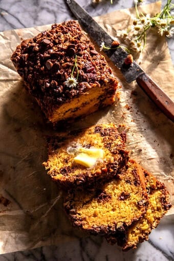 Chocolate Chip Zucchini Pecan Bread | halfbakedharvest.com