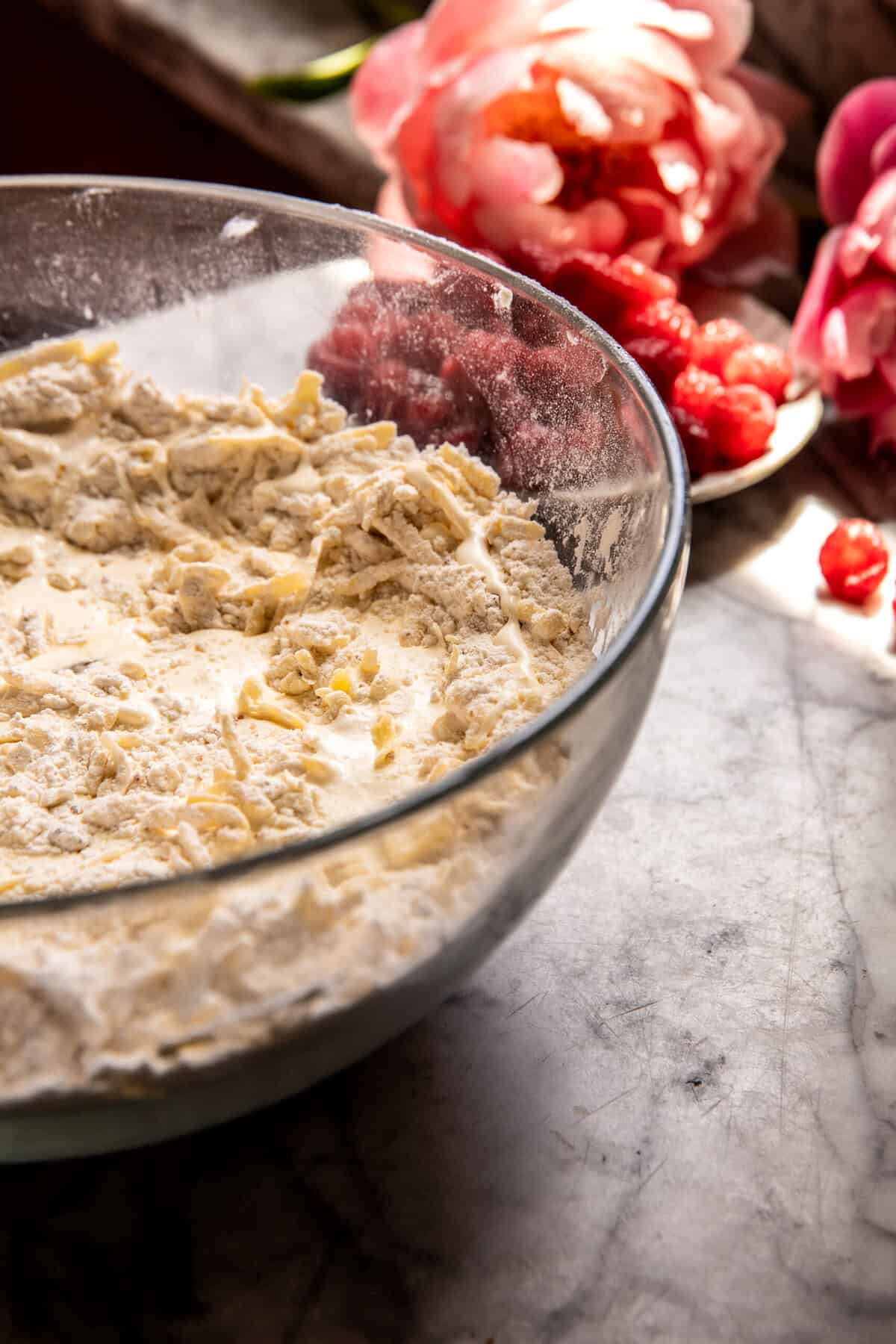 Layered Raspberry Scones | halfbakedharvest.com