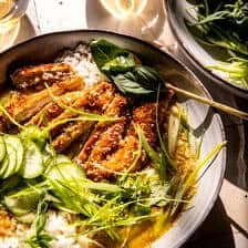 Lemon Chicken Katsu Bowls | halfbakedharvest.com