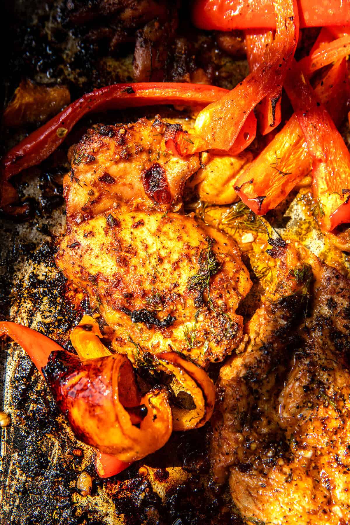 Sheet Pan Sun-Dried Tomato Chicken Bowls | halfbakedharvest.com