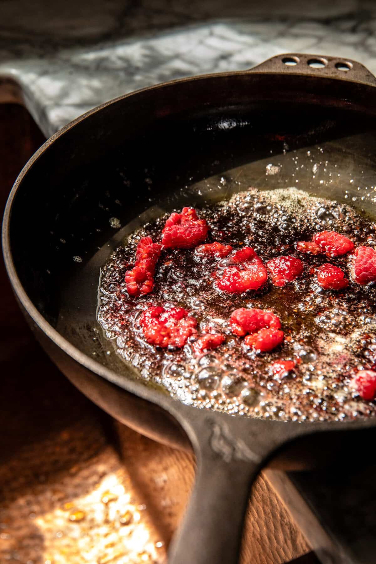 Smashed Raspberry Dutch Baby | halfbakedharvest.com