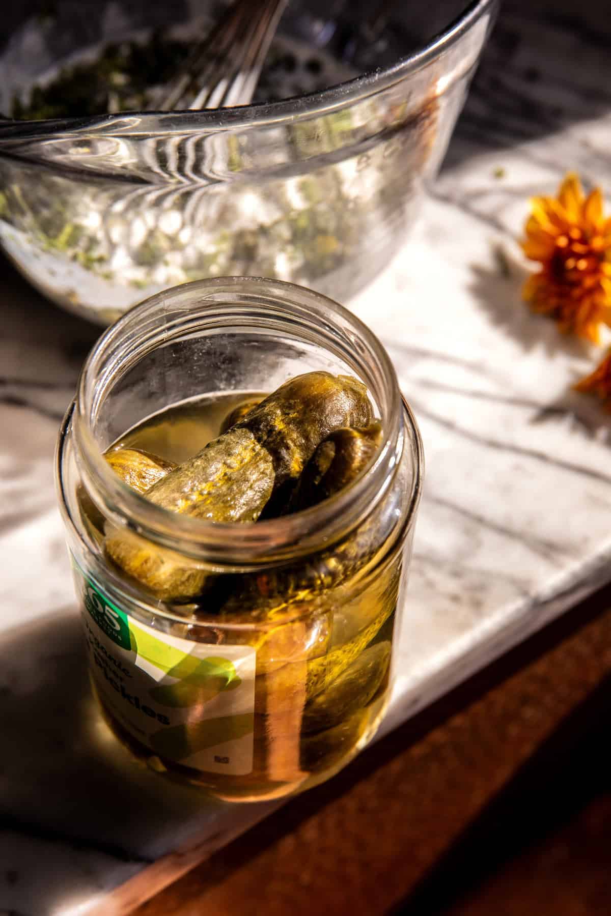 Dill Pickle Salt and Vinegar Chicken Salad - halfbakedharvest.com