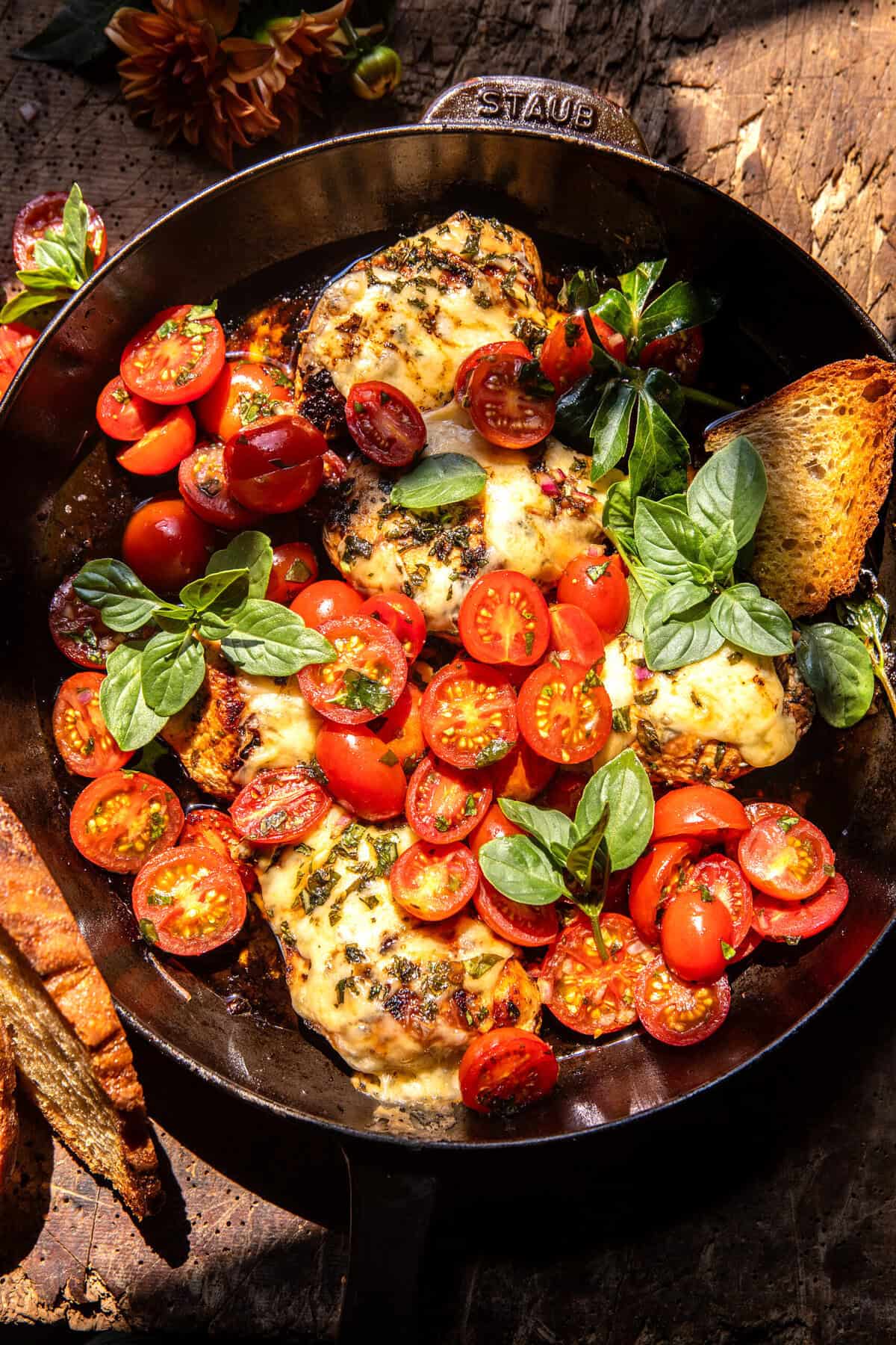 Easy Bruschetta Chicken | halfbakedharvest.com