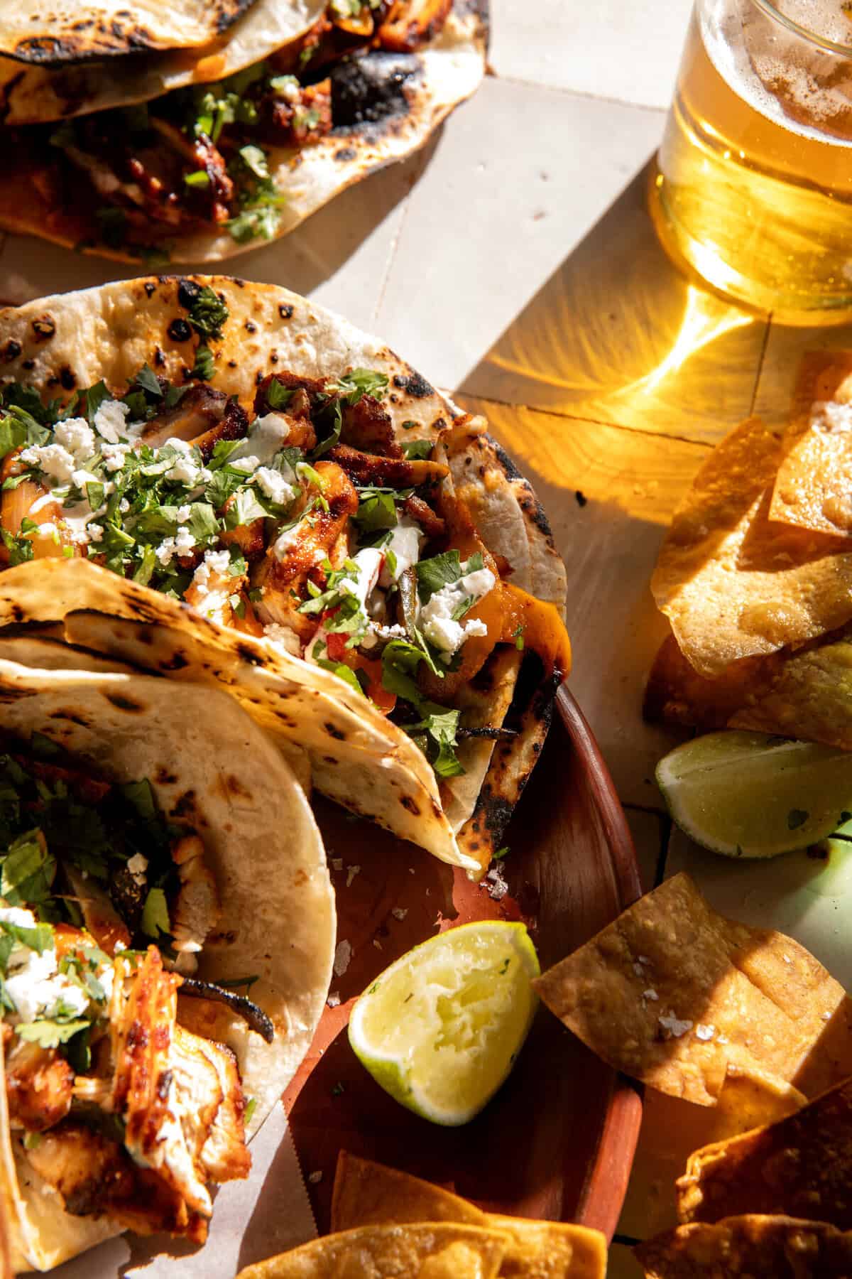 Easy Sheet Pan Chicken Fajitas | halfbakedharvest.com