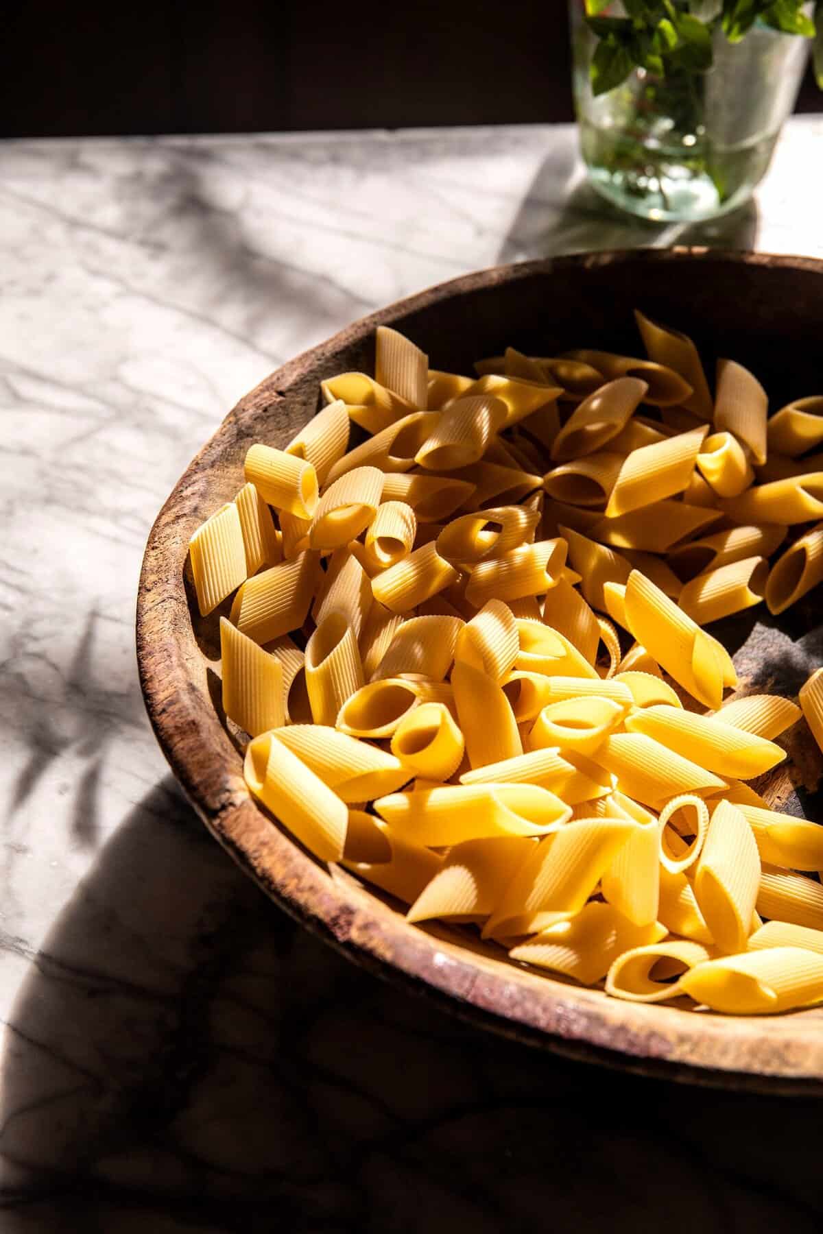Crockpot Brown Butter Tomato and Ricotta Pasta | halfbakedharvest.com