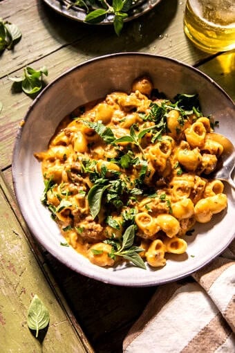 Crockpot Hamburger Helper | halfbakedharvest.com
