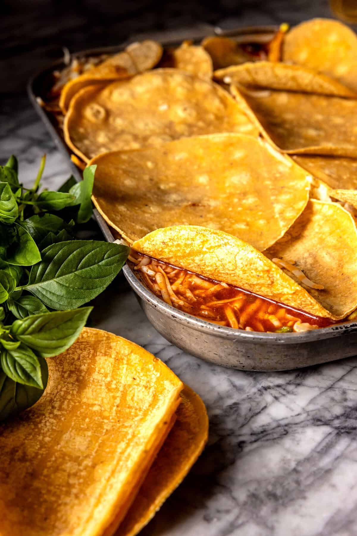 Beef Enchilada Casserole | halfbakedharvest.com