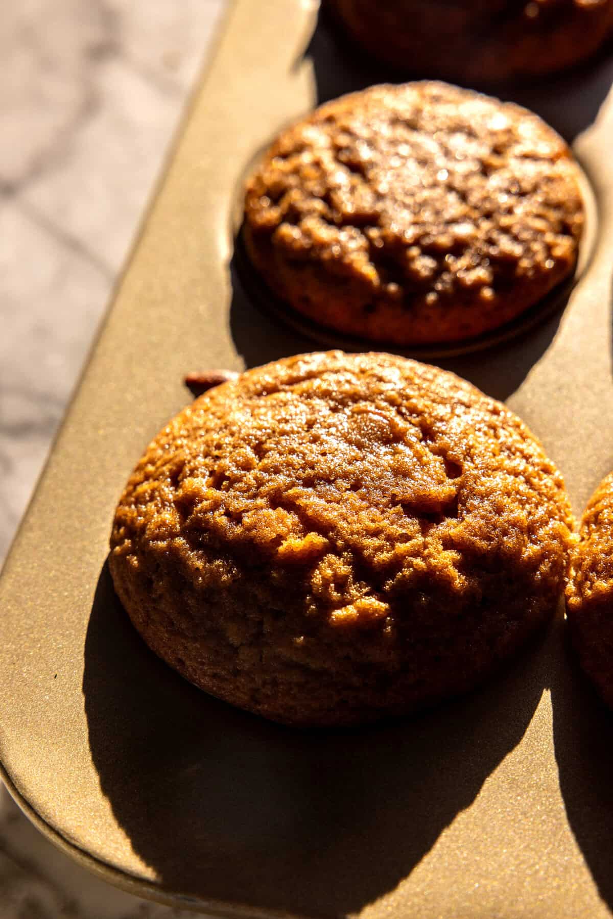 Easy Apple Cider Honey Muffins | halfbakedharvest.com