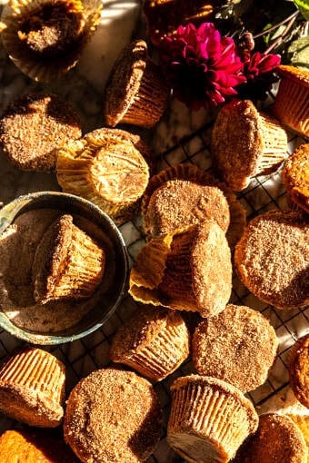 Easy Apple Cider Honey Muffins | halfbakedharvest.com